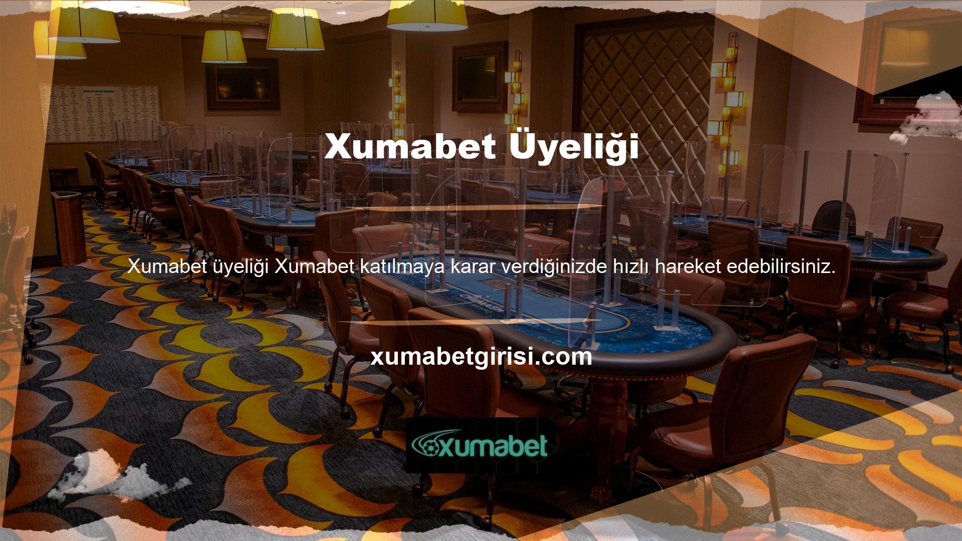 Xumabet üye olmak istemiyorsanız, siteyi açmak için Xumabet kullanın