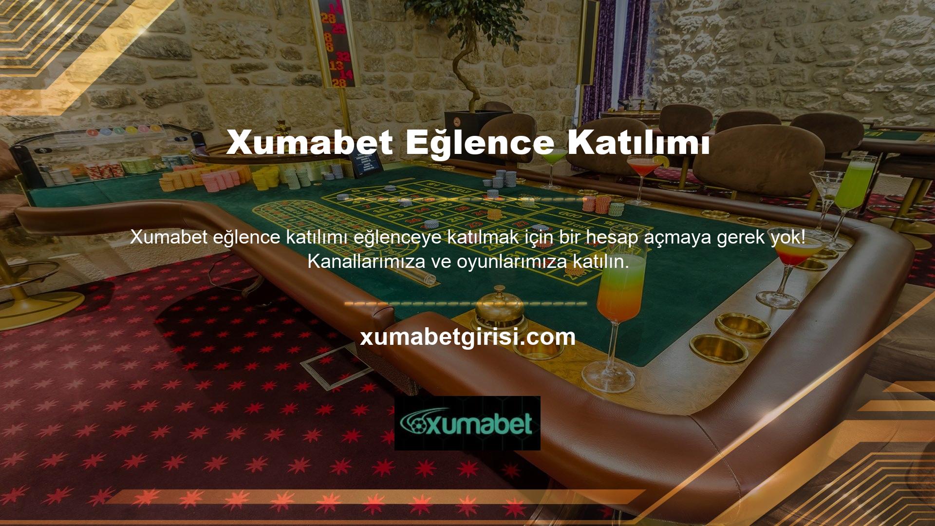 Canlı yayının tadını çıkarmak için uygulamayı açın ve Xumabet Deposuna seçin