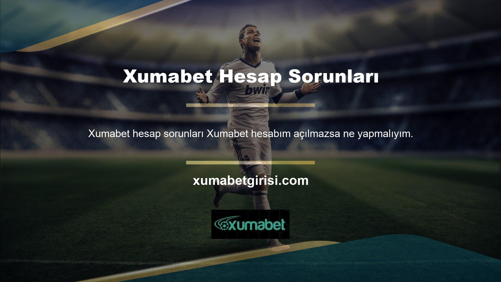 Bu sitede spor bahisleri ve canlı bahisler Xumabet hesabı, hesabım açılmadıysa ne yapmam gerektiği için sürekli olarak güncellenir, ancak piyasadaki diğer birçok siteye kıyasla oldukça yüksektir